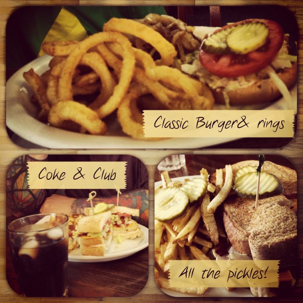 Family Lunch Order at Hilltop Diner Cafe in Langley, BC
